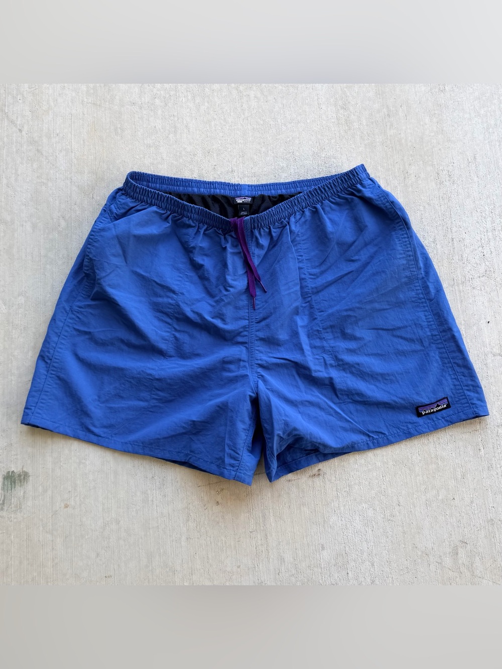 Patagonia Netplus Shells Shorts Mens Medium Blue 5" Inseam Lined Gorpcore L